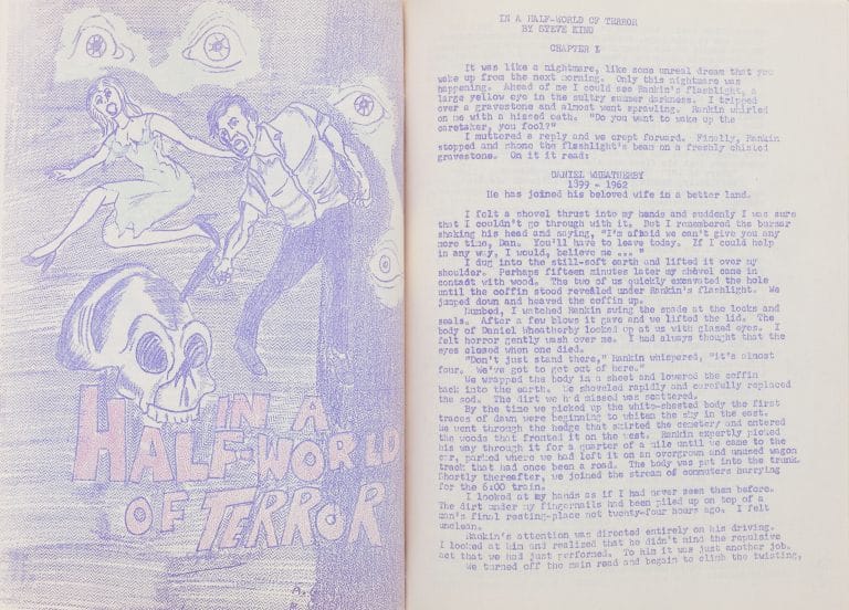 Copy of “In a Half World of Terror” for sale