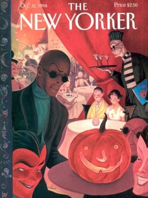 The New Yorker October 31 1994, The Man in the Black Suit